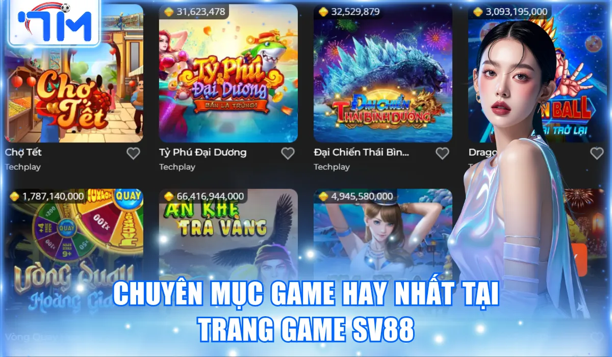 Chuyên mục game hay nhất tại trạng game SV88