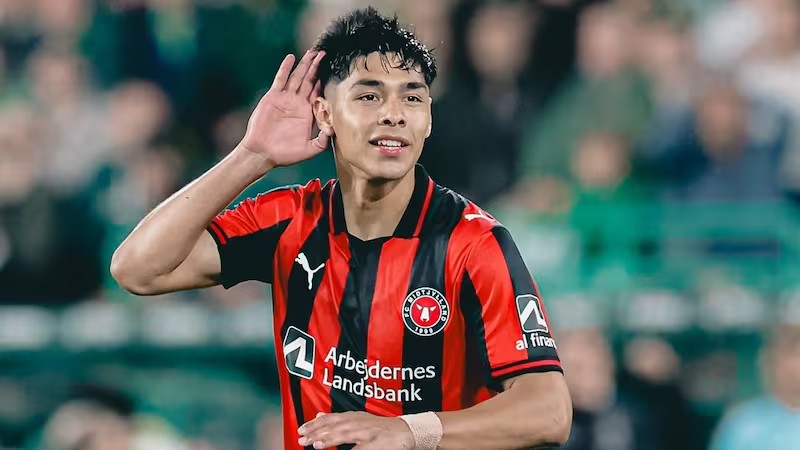 Osorio chơi cực kỳ hay tại Midtjylland