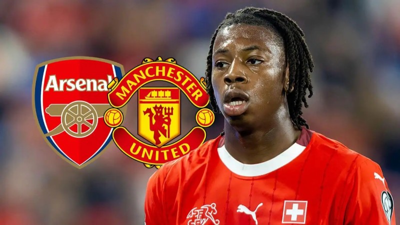 MU cạnh tranh với Arsenal trong vụ mua Manzambi