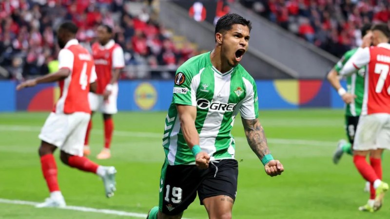 Betis đủ sức thắng trên sân nhà trước Braga