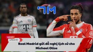 Real Madrid gửi đề nghị lịch sử cho Michael Olise
