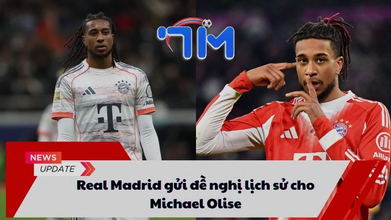 Real Madrid gửi đề nghị lịch sử cho Michael Olise